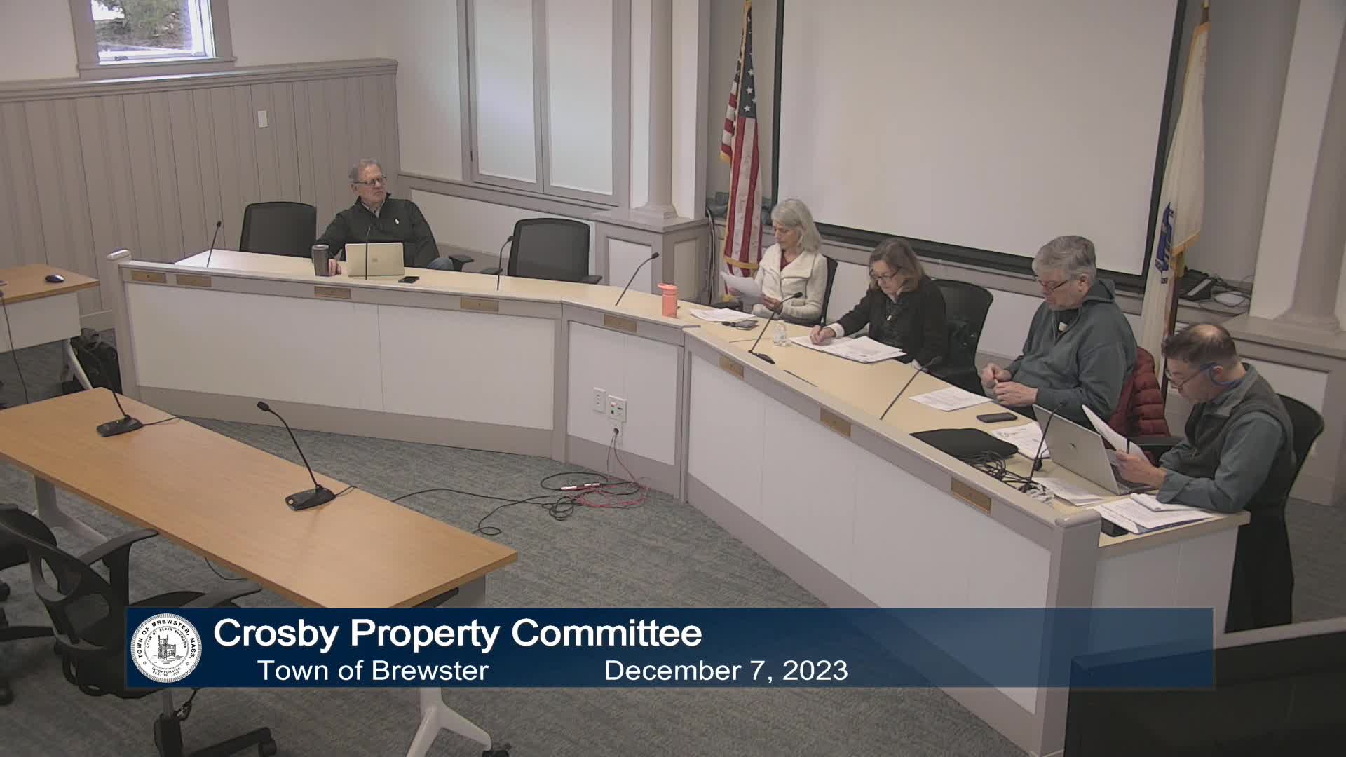 Crosby Property Committee 1272023