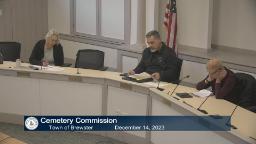 Navigate to Cemetery Commission 12-15-2023