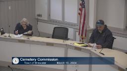 Navigate to Cemetery Commission 3-15-2024