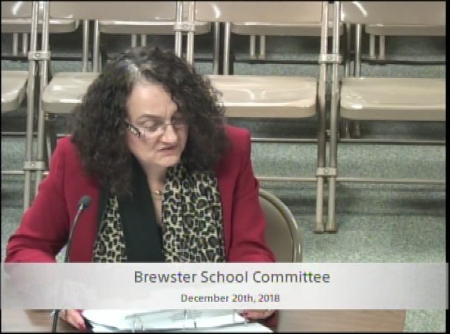 Thumbnail image for Brewster School Committee 12-20-2018