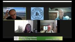 Navigate to Energy Committee 1-20-2022