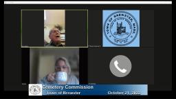 Navigate to Cemetery Committee 10-21-2022
