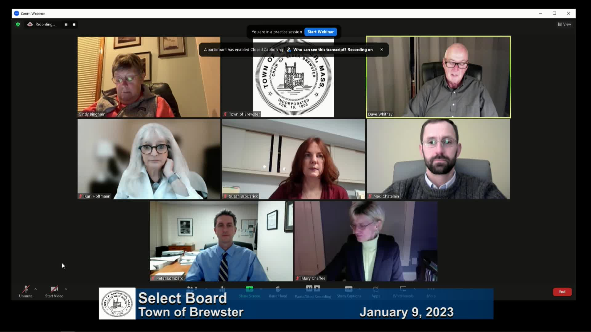 Brewster Select Board 192023