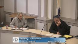 Navigate to Cemetery Commission 3-24-2023